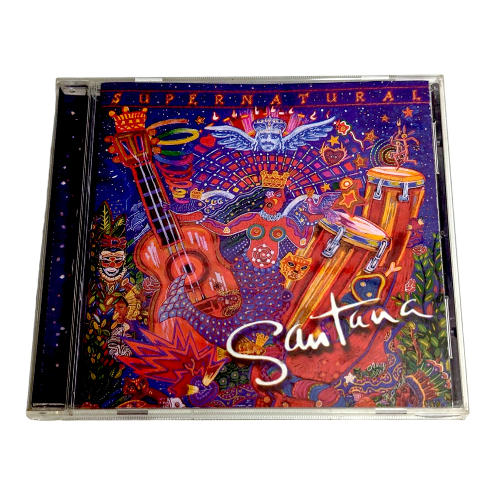 Carlos Santana Supernatural Rock Music CD 2003 Vintage‎